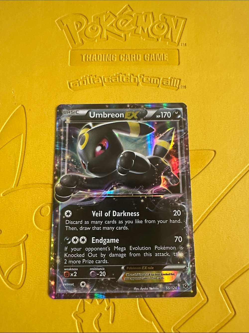 Pokemon Card Back - Blue, Yellow, Red, White